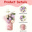 Handmade Crochet Flower Bouquets – Artificial Cotton Yarn Flowers for Home & Gifting