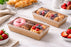 Transparent Plastic Lid  Packing Box With Laminated Cardboard Box | Cake, Cookies, Chocolate Tart, Sandwich & Bakery Packaging Box