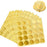 Gold Heart Envelope Seal Stickers  | 3cm Premium Self-Adhesive Wax Seal Look Stickers for Invitations, Wedding Cards & Gifting