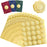 Gold Heart Envelope Seal Stickers  | 3cm Premium Self-Adhesive Wax Seal Look Stickers for Invitations, Wedding Cards & Gifting