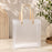 Transparent  Gift Bag with Handle | Premium Plastic Hamper Bag for Gifting, Return Gifts & Packaging | 10.5×8×4.5 Inch