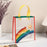 Birthday Theme PVC Gift Bag with Handle | Reusable Return Gift & Hamper Bag | 22×9×25 CM