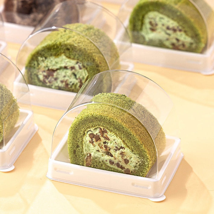 Mini Dome Shape Plastic Storage Box | Transparent Candy, Chocolate & Gift Packaging Container (White & Black Available)