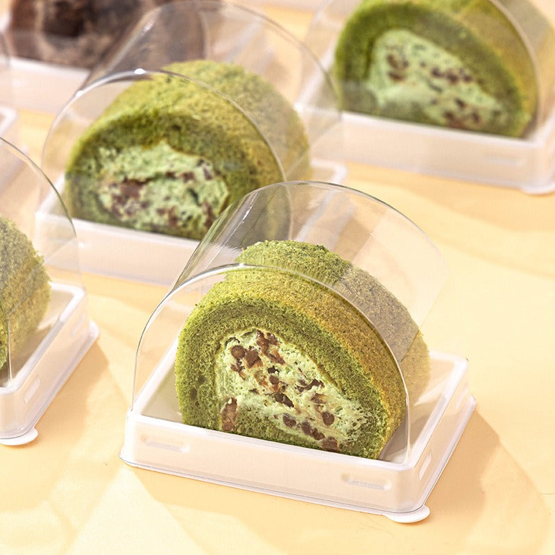 Mini Dome Shape Plastic Storage Box | Transparent Candy, Chocolate & Gift Packaging Container (White & Black Available)