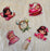 6 Pcs Baby Shower Cutout Set | Baby Boy & Baby Girl Theme Cutouts | Cake Topper & Party Decoration Kit (size 13 cm to 15 cm )