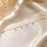 1 Pcs Elegant Gold Pearl Layered Bracelet Rakhi for Women | Adjustable Lumba Rakhi Bhabhi Rakhi Bracelet