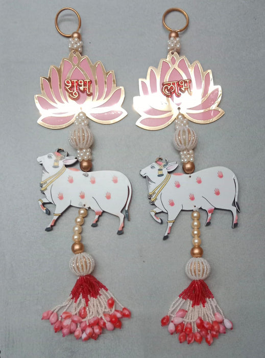 1 Set Shubh Labh Door Hanging For Festive Season  | Decorative Wall & Main Door Hanging