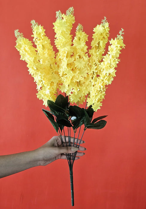 Artificial Dutch Flower Bunch for Gifting, Home Decor, Bedroom, Garden, Balcony,Table Top, Office Corner Decoration and Craft