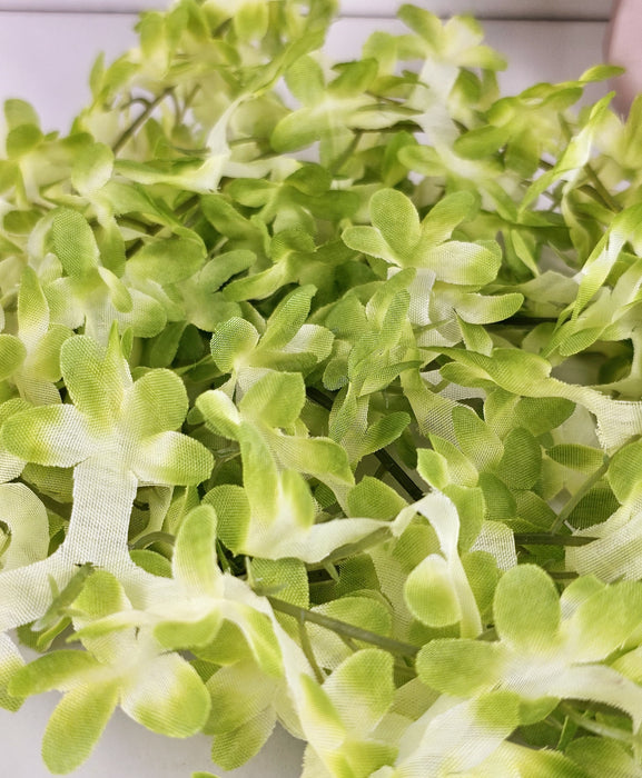 Artificial Ixora Flower Garlands, Wall Hanging decorative String Lines items for Anniversary Decoration, Home Decor, Pooja, Functions Decor (Small petals)