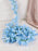 Artificial Ixora Flower Garlands, Wall Hanging decorative String Lines items for Anniversary Decoration, Home Decor, Pooja, Functions Decor (Small petals)