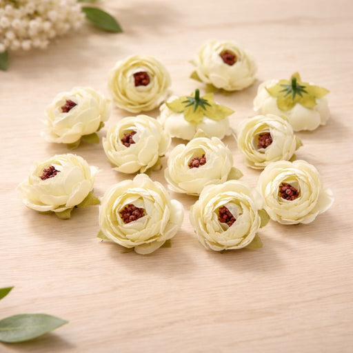 Artificial Peony Rose Flower Head -3 cm