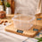 Transparent Packaging Box | Portable Disposable  Box for Picnic, Dryfruit Packing ,Camping, Gift Packing (3 Sizes Available)