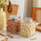 Premium Star Shape And Square Shape Transparent Storage Jar with Lid | Cute Candy Jar, Dry Fruit Container, Gift Packing Jar for Kids & Hampers