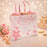 Floral PVC Gift Bags 13x10x4 inch (medium )