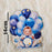 12 Pcs Baby Shower MDF Cutout 5-6 Inch Mix Design Set (Blue & Pink) | Baby Boy & Girl Hamper Decoration | DIY Welcome Baby Party Decor