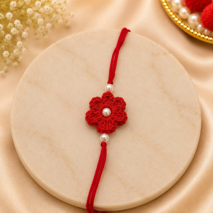 Handmade Crochet Kids Rakhi | Cute Cartoon Design Rakhi | Soft Cotton Thread Rakhi for Brother | Premium Raksha Bandhan Rakhi