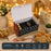 Royal Sandook Premium Printed Curved Gift Hamper Box | Luxury Festive Packaging Box for Raksha Bandhan, Diwali, Wedding & Return Gifts