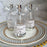Small Size Golden Acrylic Box Champagne Design Plastic Storage Bottles (11.5 cm) | Perfect for Return Gifts, Chocolates, Dry Fruits & Invitations baatli,batli,chandi