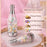 Small Size Golden Acrylic Box Champagne Design Plastic Storage Bottles (11.5 cm) | Perfect for Return Gifts, Chocolates, Dry Fruits & Invitations baatli,batli,chandi