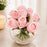 Artificial Rose Flower for - Home, Office, Bedroom, Balcony, Table Display, Living Room Decoration and Craft Corner (Without Vase Pot)