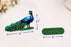 2 Pair (4 Pcs) MDF Peacock Cutout Pair With Stand | Traditional & Premium Decorative Peacock for Janmashtami, Krishna Jhula, Pooja, Festival, Mandir & Home Decoration JSK