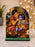 13 Pcs MDF Krishna Jhanki  Cutout  Set with stand   (Approx. 4 x 5 Inch) | Bal Krishna Leela Mini Table Top Decor for Janmashtami, Krishna Jhula, Mandir, Pooja & Festival Decoration JSK