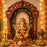 3D Look Foldable Wooden Mandap Backdrop | Peacock & Floral Design | Ganesh Chaturthi, Janmashtami, Durga Pujo, Navratri & Diwali Home Temple Decor