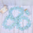 Artificial Ixora Flower Garlands, Wall Hanging decorative String Lines items for Anniversary Decoration, Home Decor, Pooja, Functions Decor (Small petals)