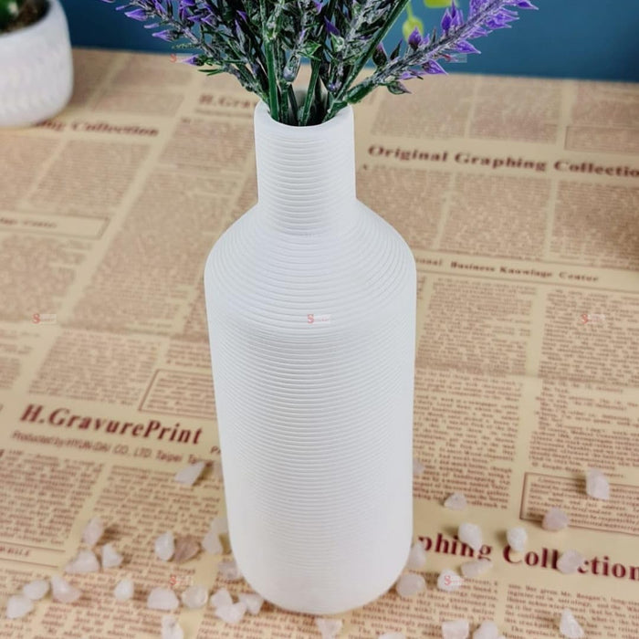 Ceramic Flower Vase Pot for Flowers, Gifing, Home Decor, Bedroom, Office, Table, Living Room, Decoration Items