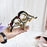 1 Pc Golden Bull Ceramic Showpiece for Home Decor, Statue, Living Room, Decorative Gift Item, Table Decor,Diwali Decor Centre Piece