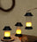small size Flameless and smokeless Acrylic Antique LED Hurricane Lantern Lamp and Wireless Wall Hanging Candle for Home,Living Room, Wall Decor, Diwali Decorations (small)