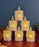Flameless and Smokeless Crystal Dripping Design Acrylic led Candles Tea Light Candle Perfect for Home Decor,Gifting,Festival,Events,Party Decoration (Yellow) (Medium)