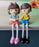 Hanging Legs Cute Boy and Girl Home Decor Showpiece – Elegant Hanging Leg Design for Decorative Room Enhancement