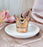 Crown in Plate Ceramic Ring Holder Jewellery Holder Showpiece for Home Decor, Statue, Living Room, Decorative Gift Item, Table Decor,Centre Piece,Diwali Decor