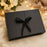 Collapsible Luxury Black Gift Box with Ribbon – Premium Magnetic Packaging Box for Hampers & Gifting
