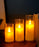 Dancing Flameless Led Tea Light Piller Candle for Home Decoration, Gifting, House, Light for Balcony, Room, Birthday, Diwali, Festival Decorative(small,medium,large)