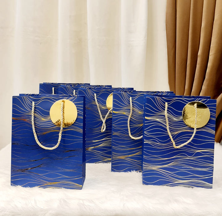Random Colour Big Size Paper Bag With Handle 32 x 26 x 12 cm Gift Paper bag, Carry Bags, gift bag, gift for Birthday, gift for Festivals, Season's Greetings and other Events