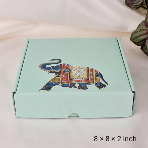 (8x 8 x 2 inch) Multipurpose Decorative Folding Paper Cardboard Box DIY Box for Gift Hamper,Wedding gifing.(best seller product)