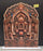 3D Look Foldable Wooden Mandap Backdrop | Peacock & Floral Design | Ganesh Chaturthi, Janmashtami, Durga Pujo, Navratri & Diwali Home Temple Decor