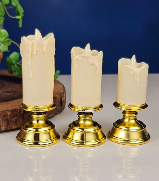 LED Tea Light Candles | Flameless, Smokeless & Unscented | Battery Operated Decorative Lights for Home,Wedding, Birthday, Balcony,Diwali
