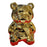 1 Pc Big Ceramic Silver Teddy Bear Showpiece for Home Decor, Statue, Living Room, Decorative Gift Item, Table Decor,Centre Piece,Diwali Gifting(Pack of 1)
