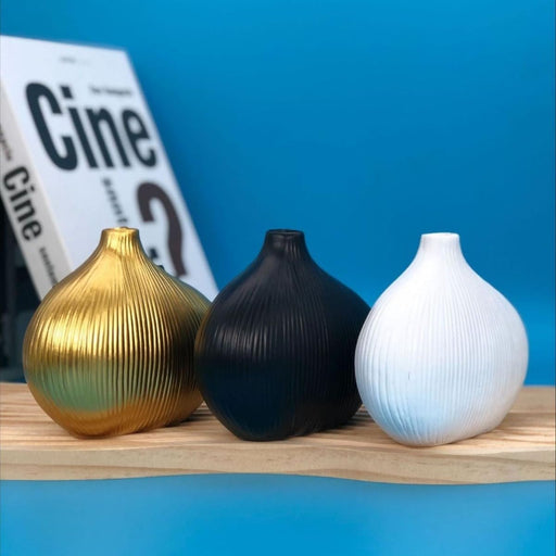 Resin Flower Vase for Home Decor, Bedroom, Living Room, Office, Balcony, Kitchen, Table Decoration,Gift for Birthday, Anniversary, Nordic Design,Diwali Decor (Pack of 1)