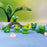 Frog Miniature Set for Home, Bedroom, Living Room, Office, Restaurant Decor, Figurines and Valentine Decoration Items, (Resin)