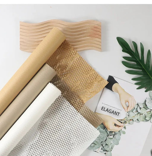 Honeycomb Korean Gift & Bouquet Paper | Wrapping paper for gift packing | gift sheets for Birthday, Wedding, Enagagement, Anniversary, Packing, Return Gifts, Floral Decoration & Handmade Gifts wrapping
