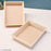 MDF Rectangle Trousseau Pinewood Attractive Decorative Art Tray for Home Decor, Saree, Clothes Packaging for Gifting in Hampers, DIY Craft