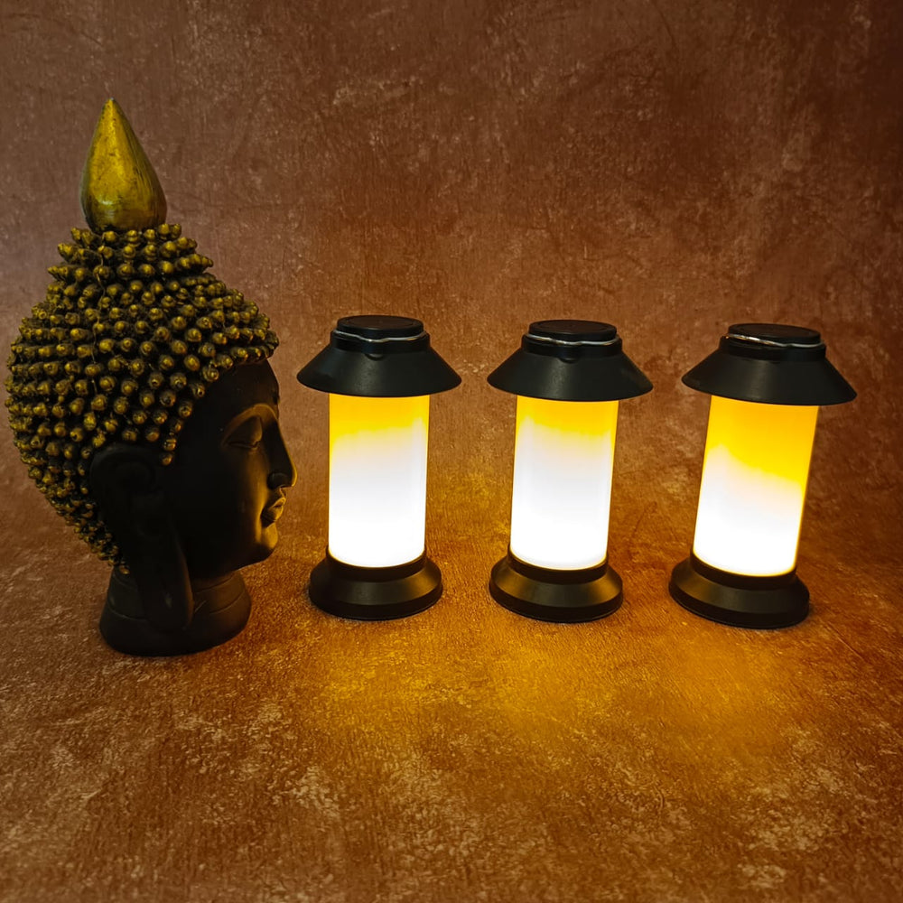 Large Flameless Led Tea Light Piller Candle for Home Decoration, Gifting, House, Light for Balcony, Room, Birthday, Diwali, Festival Decorative