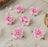 Artificial Rose Velvet Flower Heads for Puja Decoration, Gifting, Home, Garden, Bedroom, Balcony, Living Room, Restaurant Decoration and Craft (6 cm)
