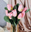 Artificial Tulip Lily Flower Sticks for Home Decor, Bedroom, Office, Living Room, Table Decor, Rakshabandhan Fetivals & Anniversary Decoration (without Vase Pot)