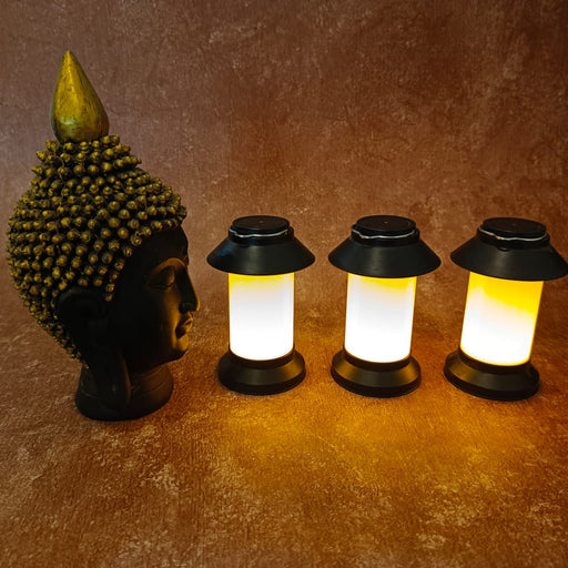 Medium Flameless Led Tea Light Piller Candle for Home Decoration, Gifting, House, Light for Balcony, Room, Birthday, Diwali, Festival Decorative