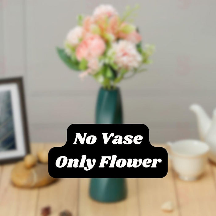 Artificial Multiflora Flower Roses Sticks Bunch decorative items for Decoration, Craft Items Corner (Without Vase Pot)